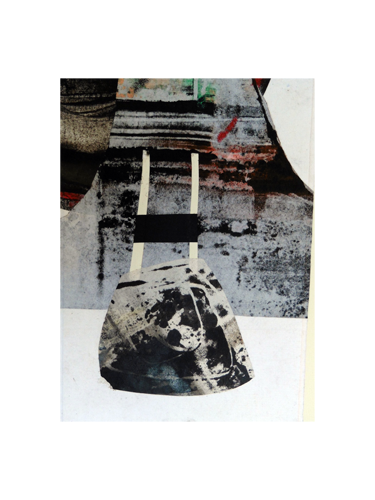 'Art, Ideas, Beliefs #36', Collage, 15.5 x 11 cm, Private Collection