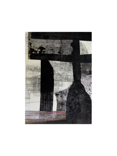 'Art, Ideas, Beliefs #48', Collage, 15.5 x 11 cm, Private Collection