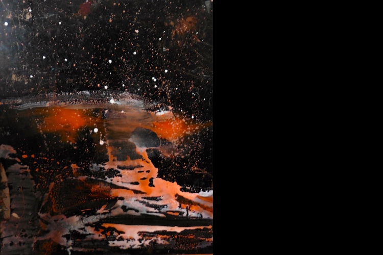 'Cosmos', Oil on Linen, 80 x 90 cm, &pound;4000