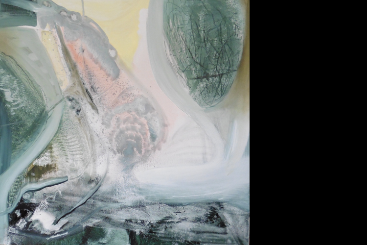 'Sea Creatures', Oil on Linen, 122 x 122 cm, &pound;5000