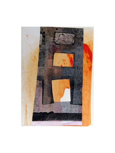 'Art, Ideas, Beliefs #23', Collage, 15.5 x 11 cm, Private Collection