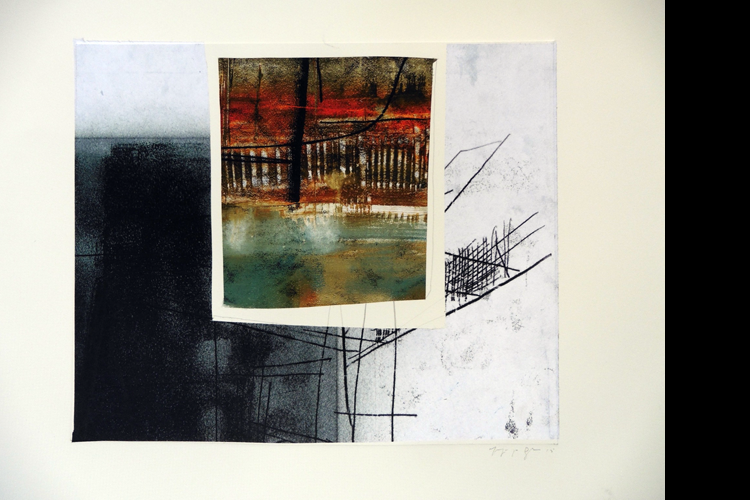 'View of the Here and Now', Collage, 34 x 39 cm, &pound;595