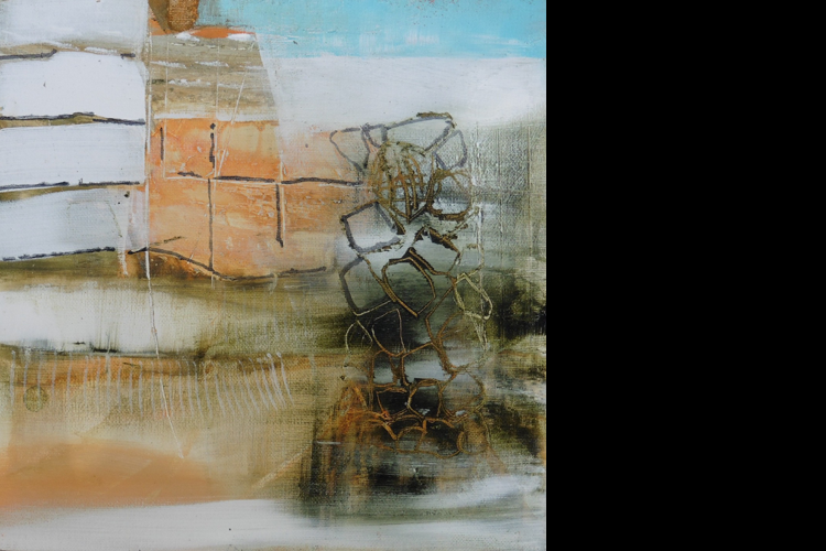 'Rear Window', Oil on Board, 30 x 30 cm, &pound;600