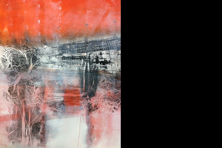 'Untitled', monoprint, 110 x 80 cm, &pound;1,750 SOLD