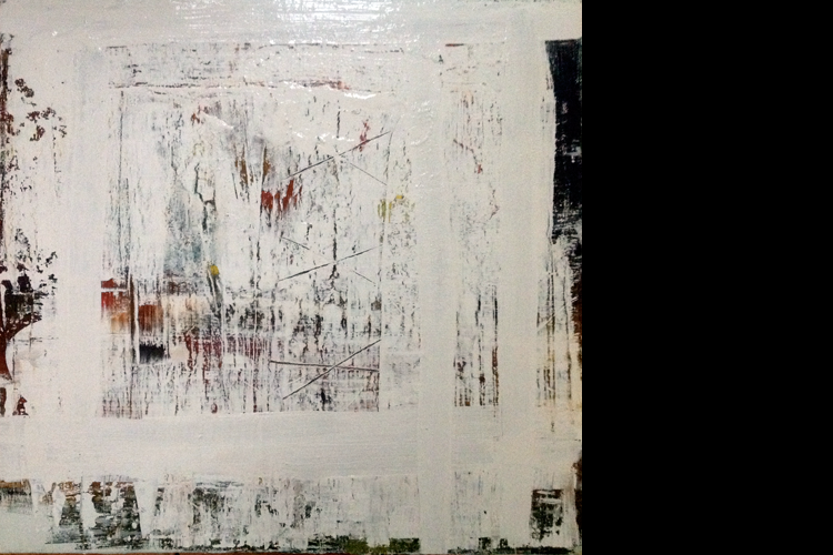 'Blanco', oil on linen, 122 x 122 cm ,  &pound;3,500